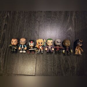 Funko Suicide Squad Mystery Mini Lot of 8 ,Harley Quinn,Joker,Rick Flag etc